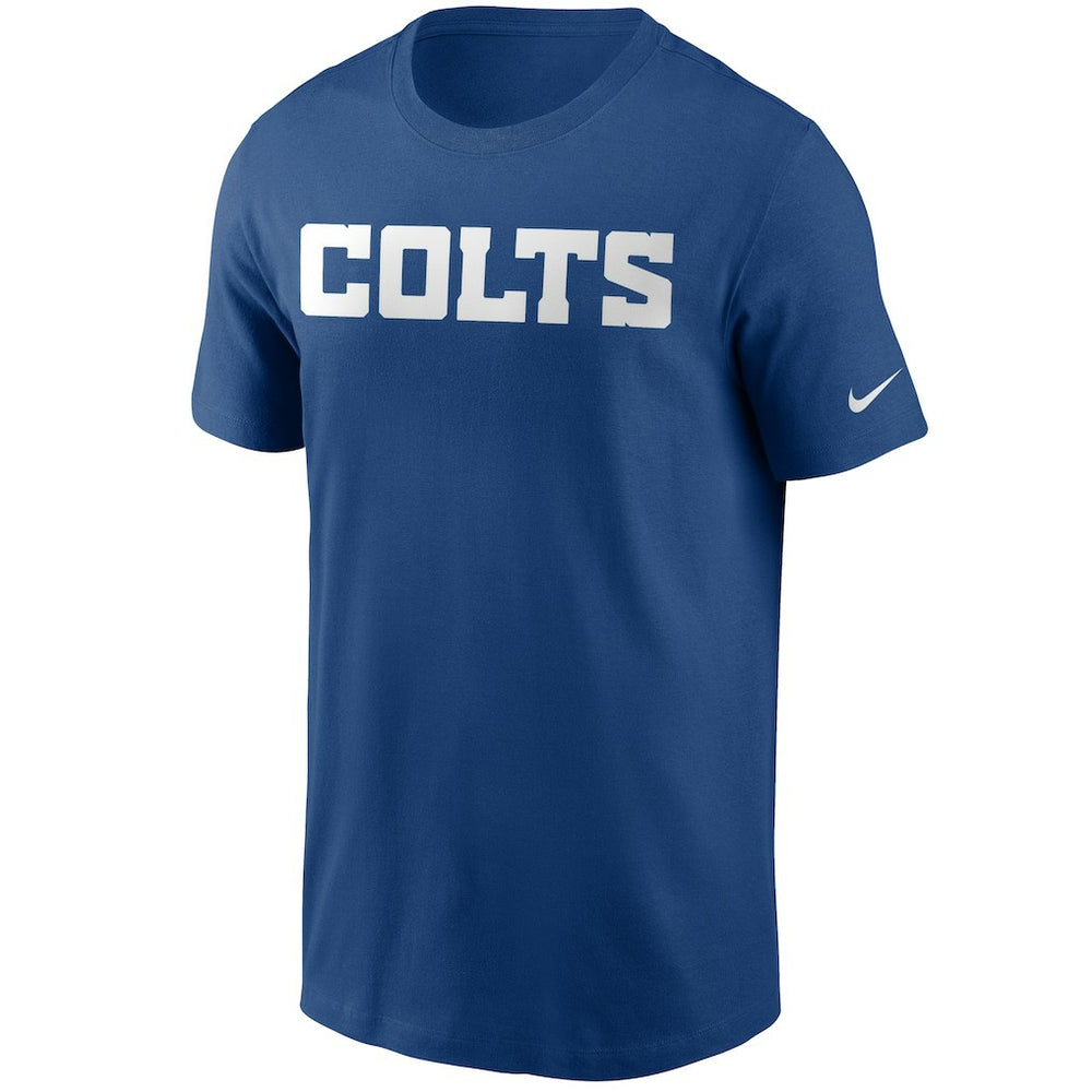 Indianapolis Colts Team Wordmark T-Shirt - Royal | Nike sale