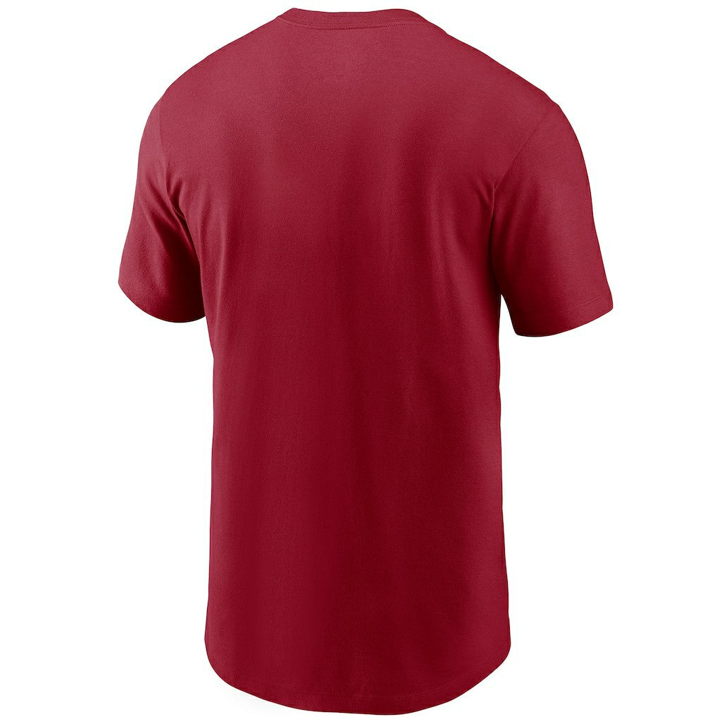 Atlanta Falcons Team Wordmark T-Shirt - Red | Nike for sale