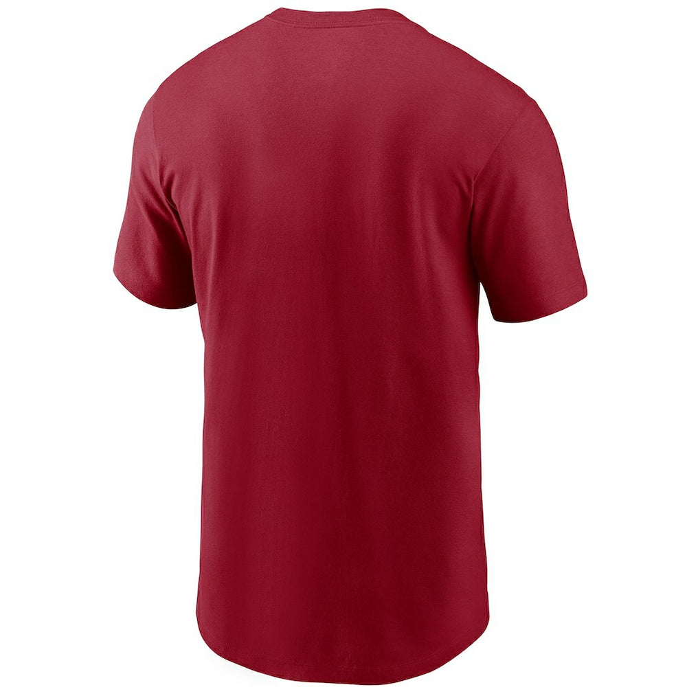 Atlanta Falcons Team Wordmark T-Shirt - Red | Nike for sale