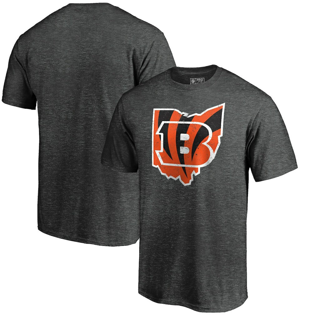 Cincinnati Bengals Hometown Refresh T-Shirt - Heathered Gray cheap