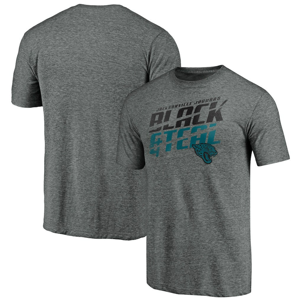 Jacksonville Jaguars Hometown Refresh Tri-Blend T-Shirt - Charcoal sale