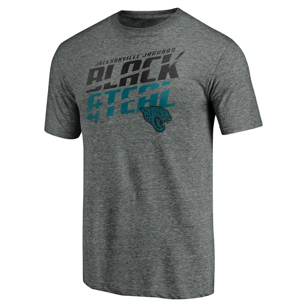 Jacksonville Jaguars Hometown Refresh Tri-Blend T-Shirt - Charcoal sale