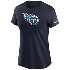 Tennessee Titans Women's Logo Essential T-Shirt - Navy | Nike cheap