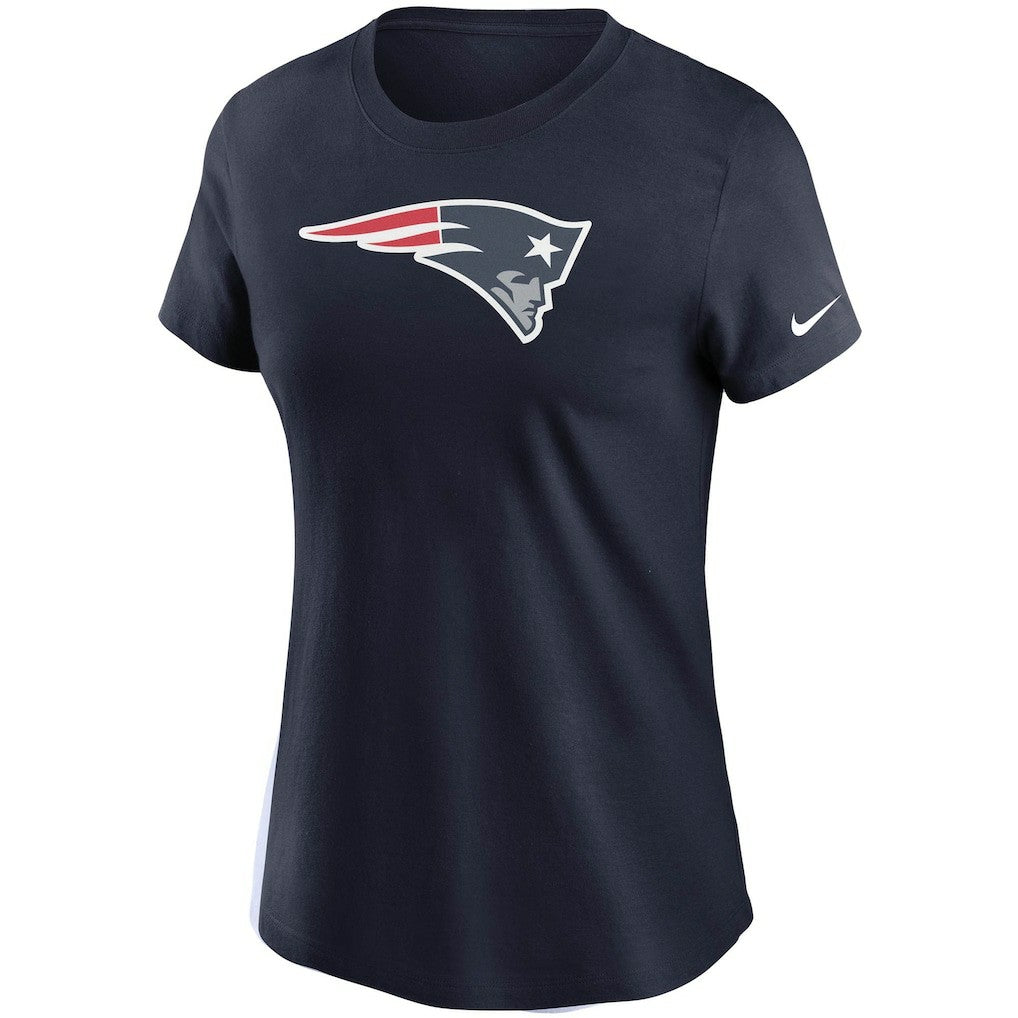 New England Patriots Women's Logo Essential T-Shirt - Navy | Nike sale