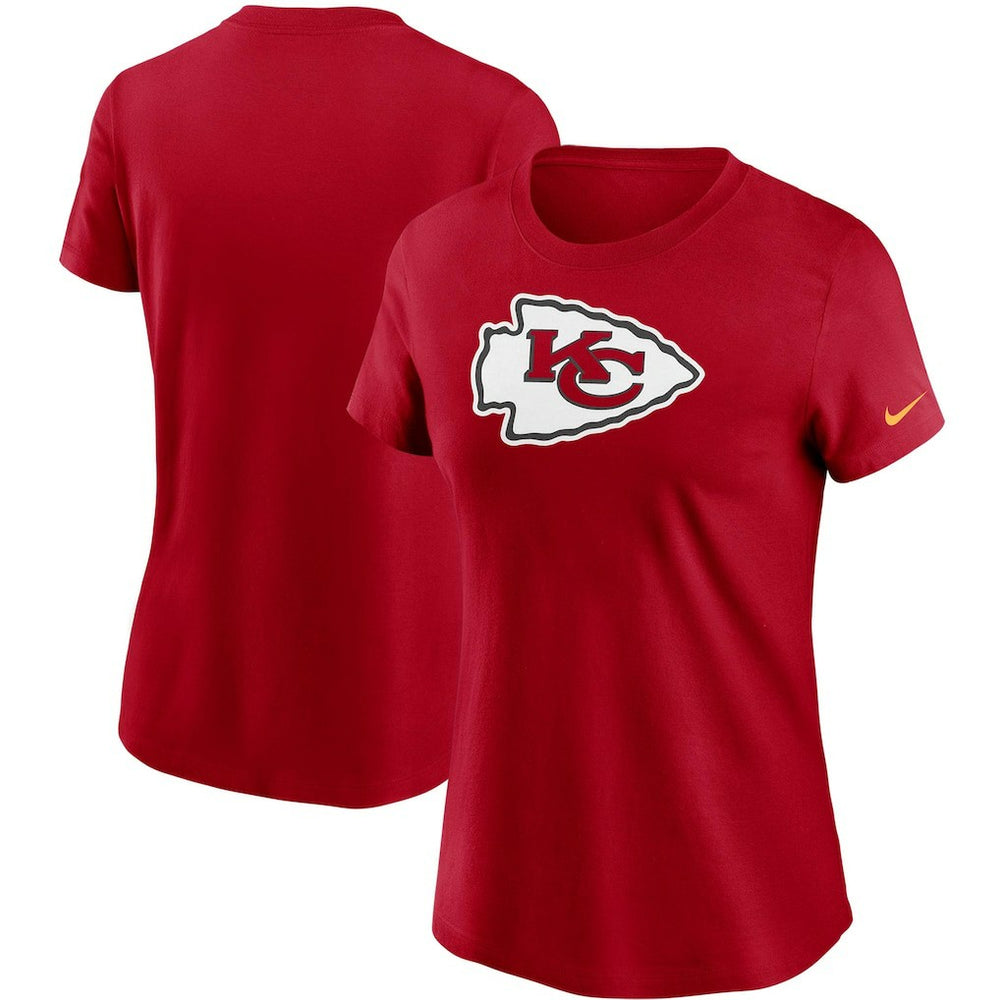 Kansas City Chiefs Women's Logo Essential T-Shirt - Red | Nike sale