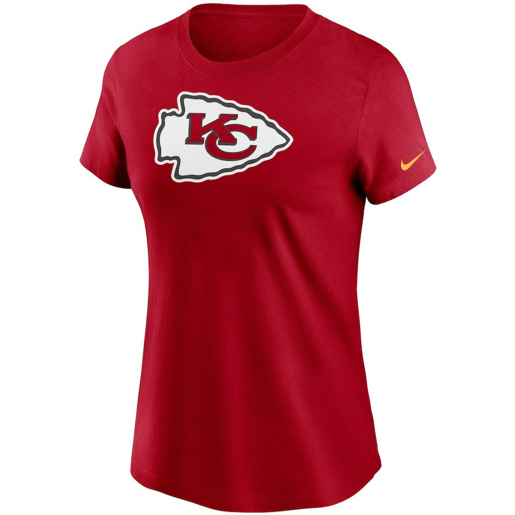 Kansas City Chiefs Women's Logo Essential T-Shirt - Red | Nike sale