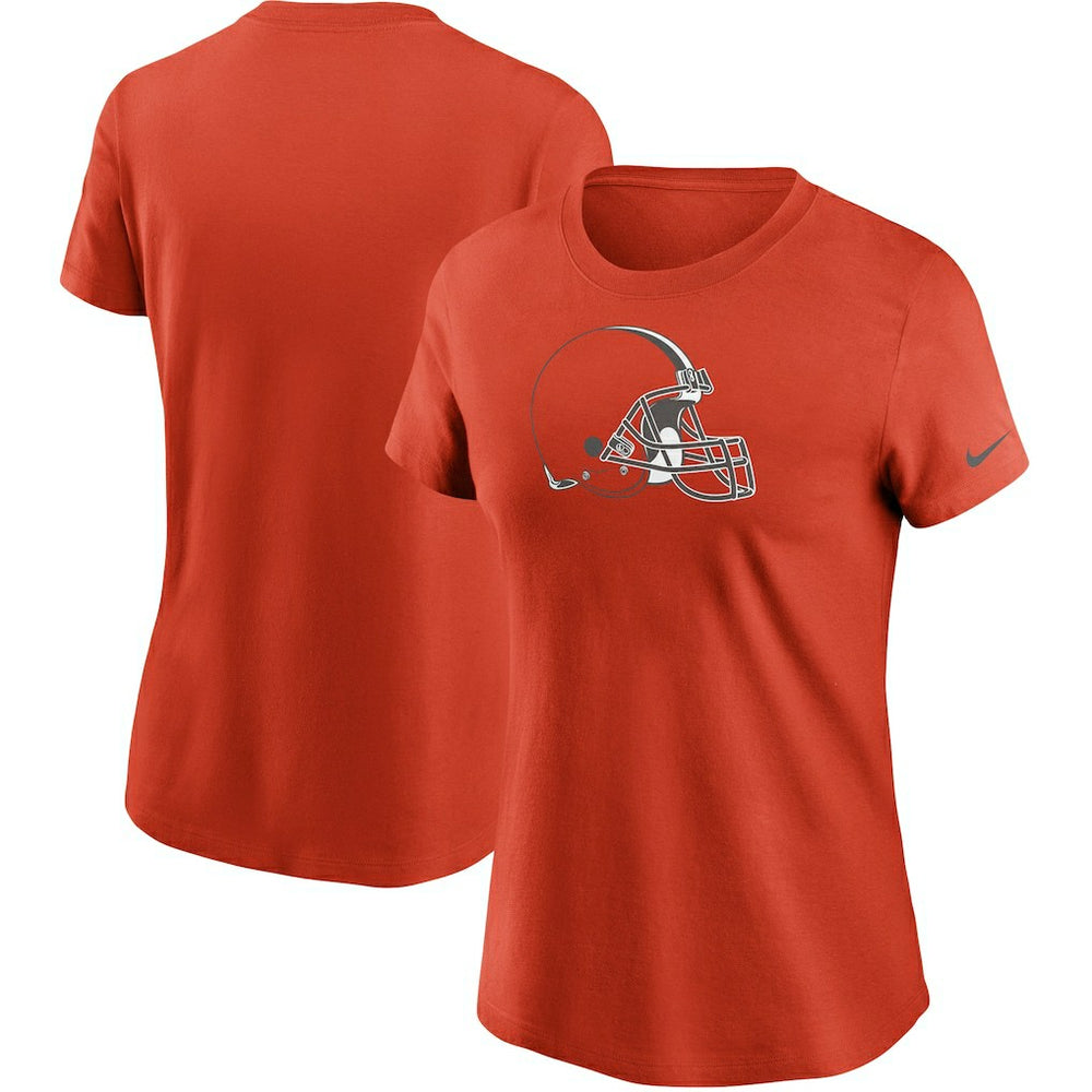 Cleveland Browns Women's Logo Essential T-Shirt - Orange | Nike discount