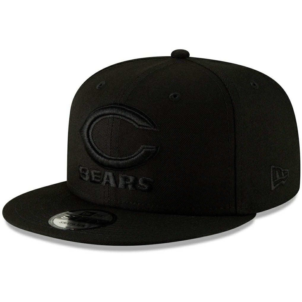 Chicago Bears New Era 9FIFTY Adjustable Snapback Hat - Black on sale