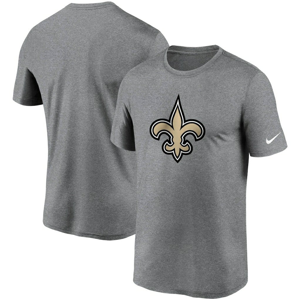 New Orleans Saints Logo Essential Legend Performance T-Shirt - Heathered Charcoal | Nike sale
