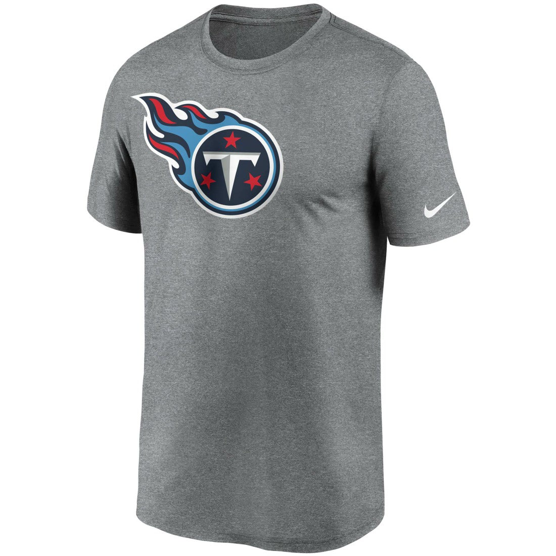 Tennessee Titans Logo Essential Legend Performance T-Shirt - Heathered Charcoal | Nike cheap