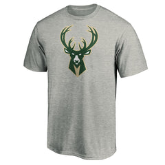 Giannis Antetokounmpo Milwaukee Bucks Playmaker Name & Number Team T-Shirt - Heathered Gray on sale