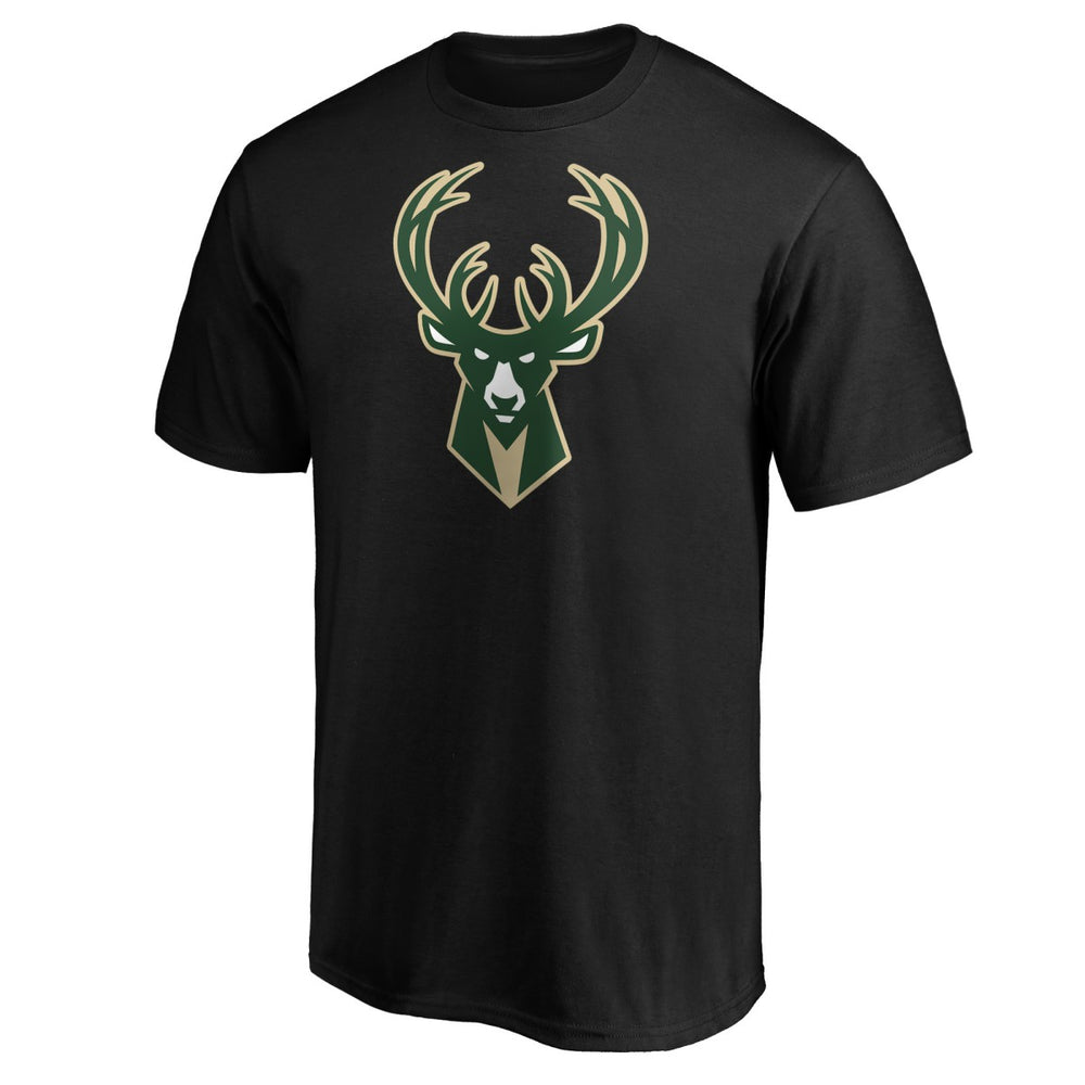 Giannis Antetokounmpo Milwaukee Bucks Team Playmaker Name & Number T-Shirt - Black on sale