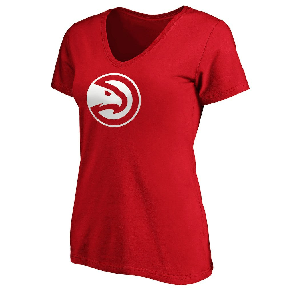 Trae Young Atlanta Hawks Women's Playmaker Name & Number V-Neck T-Shirt - Red outlet