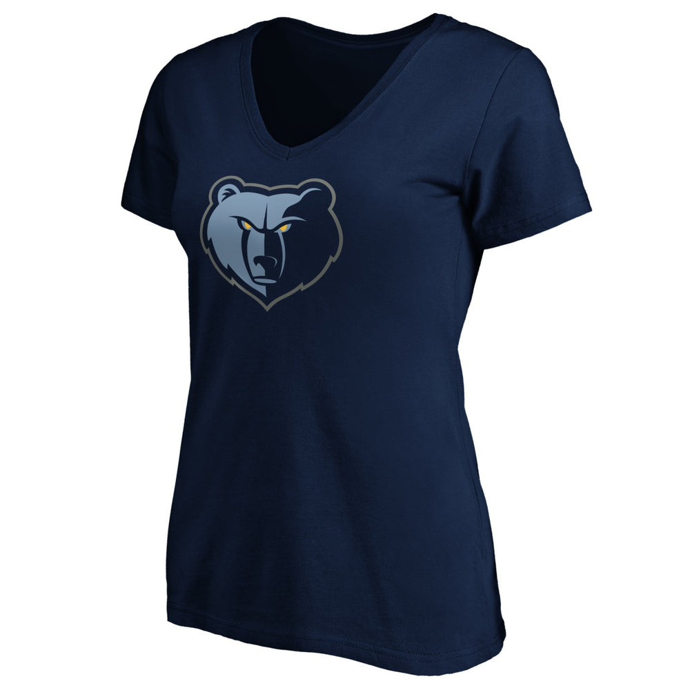 Ja Morant Memphis Grizzlies Women's Playmaker Name & Number V-Neck T-Shirt - Navy on sale
