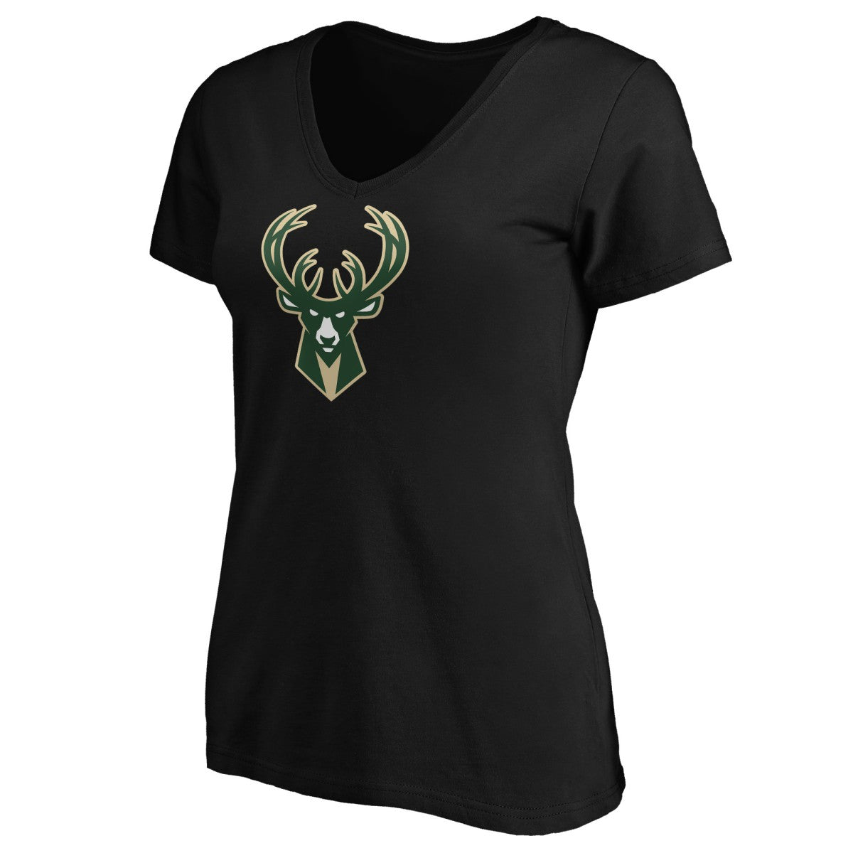Giannis Antetokounmpo Milwaukee Bucks Women's Playmaker Name & Number V-Neck T-Shirt - Black shop