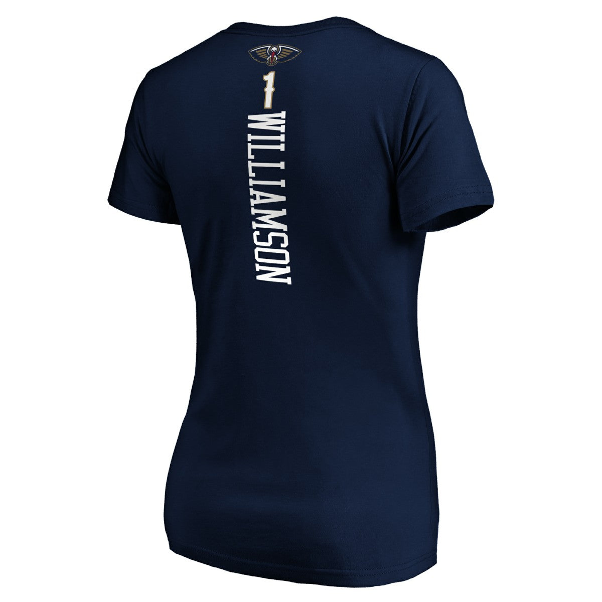Zion Williamson New Orleans Pelicans Women's Playmaker Name & Number V-Neck T-Shirt - Navy discount