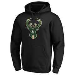 Giannis Antetokounmpo Milwaukee Bucks Playmaker Name & Number Pullover Hoodie - Black discount