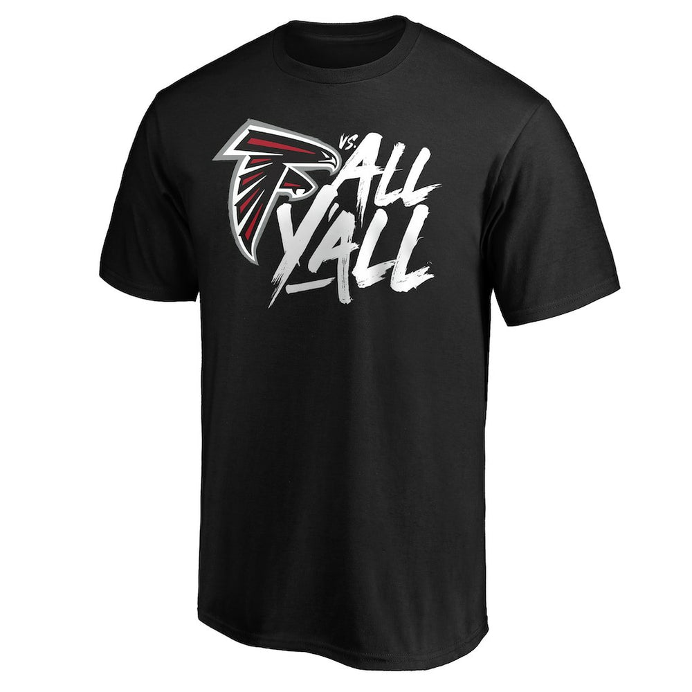 Atlanta Falcons Falcons vs. All Y'all T-Shirt - Black discount
