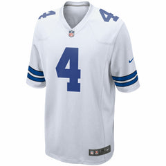 Dak Prescott Dallas Cowboys Game Team Jersey - White | Nike outlet