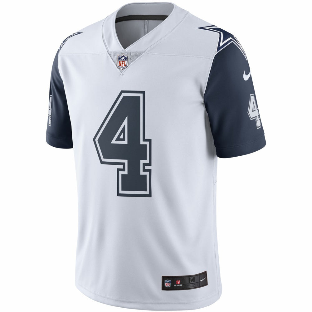 Dak Prescott Dallas Cowboys Color Rush Vapor Limited Jersey - White | Nike online