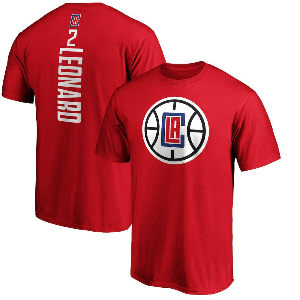 Kawhi Leonard LA Clippers Team Playmaker Name & Number T-Shirt - Red | Fanatics discount