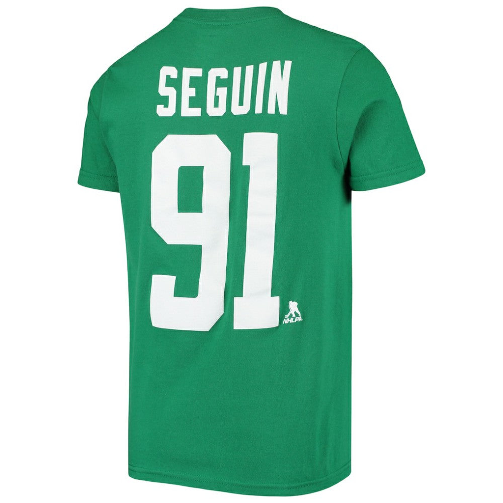 Tyler Seguin Dallas Stars Youth Player Name & Number T-Shirt Kelly Green