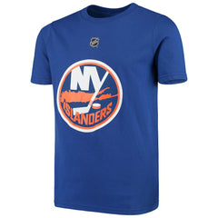 Mathew Barzal New York Islanders Youth Player Name & Number T-Shirt Royal