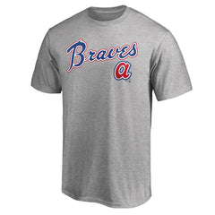 Atlanta Braves Cooperstown Wahconah T-Shirt - Heathered Gray
