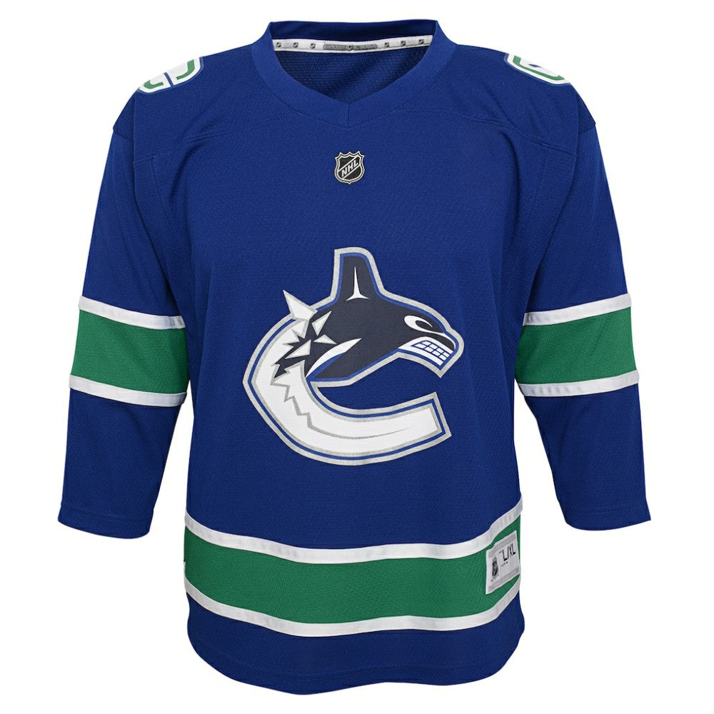 Vancouver Canucks Youth Replica Jersey Blue