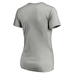 Phoenix Suns Women's Primary Logo Team V-Neck T-Shirt - Gray | Fanatics sale