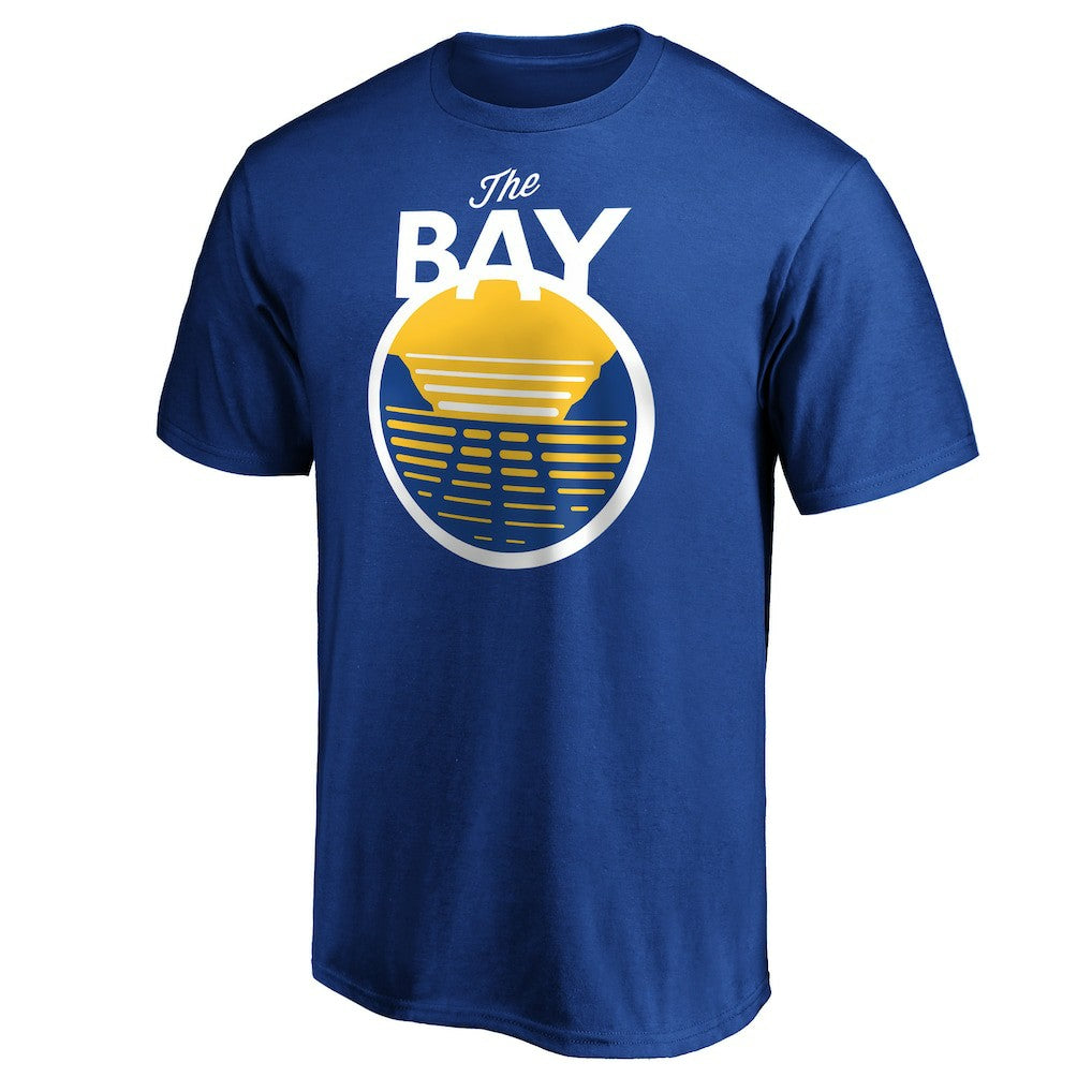 Golden State Warriors The Bay Statement Edition T-Shirt sale - Royal discount