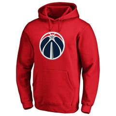 Washington Wizards Icon Primary Logo Fitted Pullover Hoodie - Red | Fanatics on sale