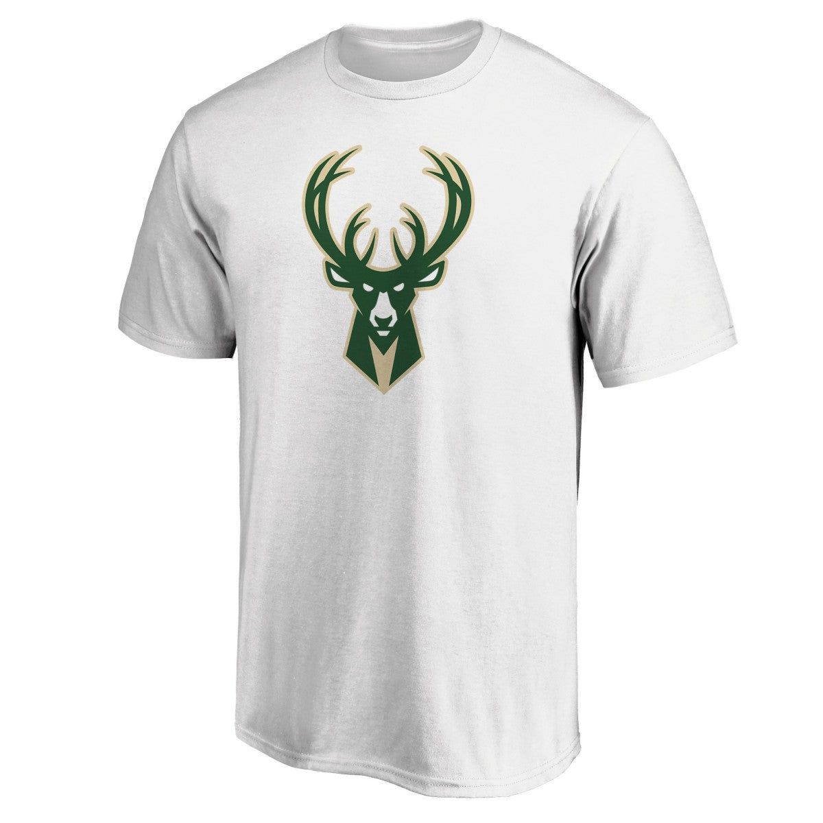 Milwaukee Bucks Primary Team Logo T-Shirt - White | Fanatics online