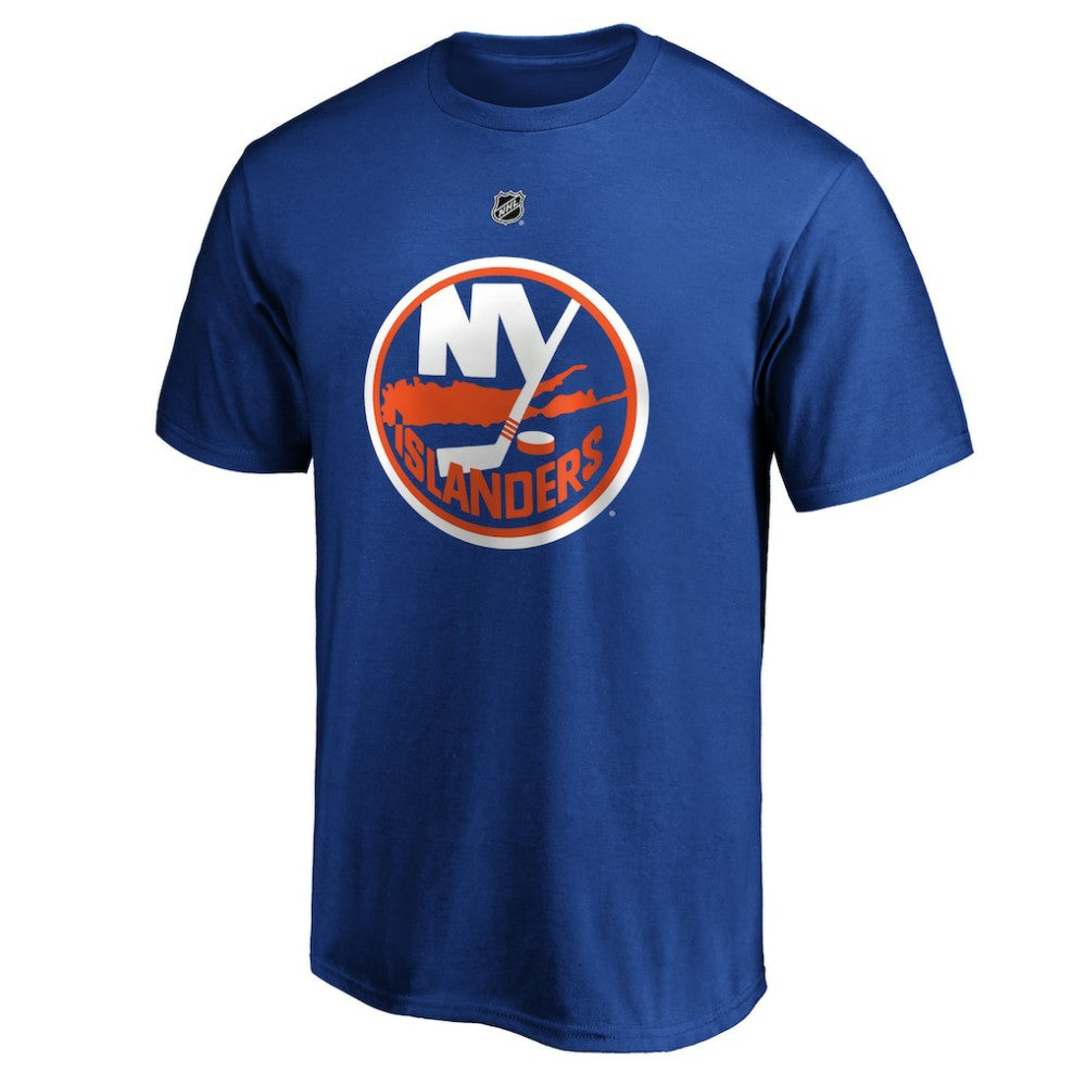 Mathew Barzal New York Islanders Fanatics Authentic Stack Player Name & Number T-Shirt Royal