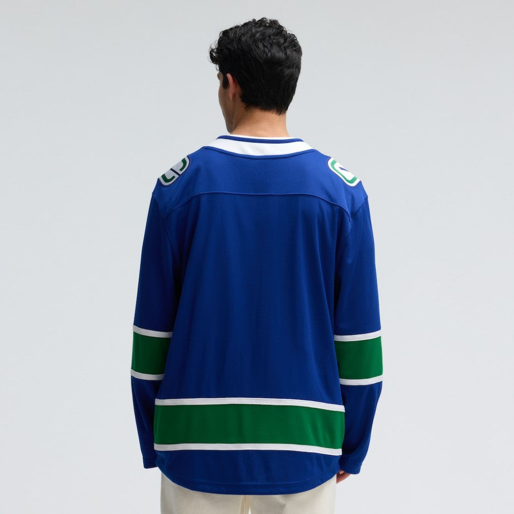 Vancouver Canucks Fanatics Home Team Breakaway Jersey Blue