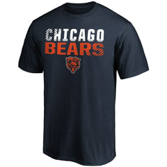 Chicago Bears Fade Out T-Shirt - Navy online