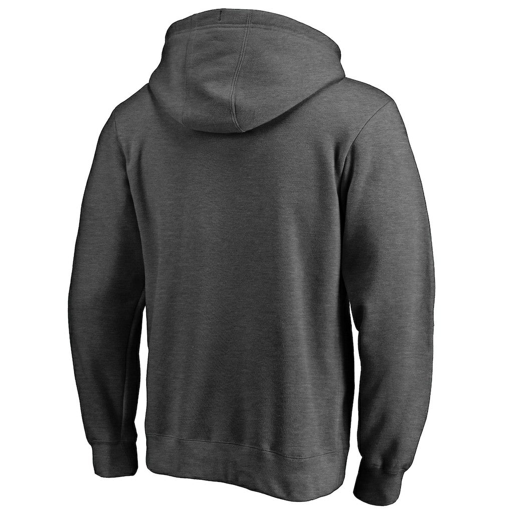Arizona Cardinals Victory Arch Team Fitted Pullover Hoodie - Heather Charcoal cheap