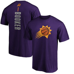 Devin Booker Phoenix Suns Playmaker Name & Number T-Shirt - Purple outlet