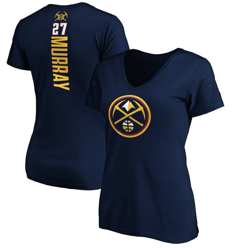 Jamal Murray Denver Nuggets Women's Playmaker Name & Number T-Shirt sale - Navy for sale