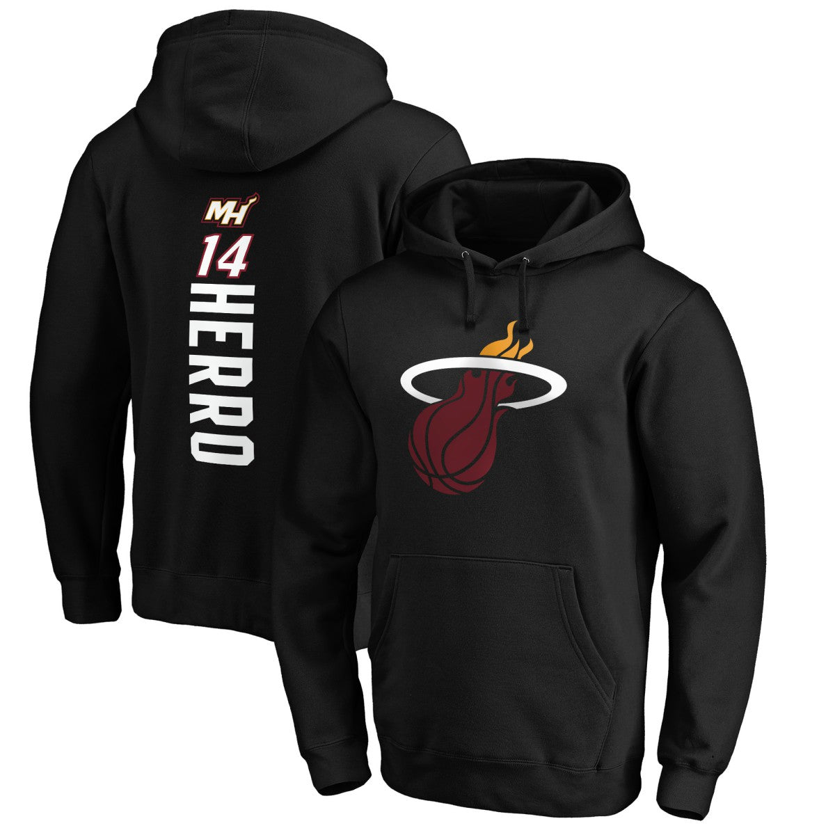 Miami Heat Playmaker Name & Number Pullover Hoodie - Black sale