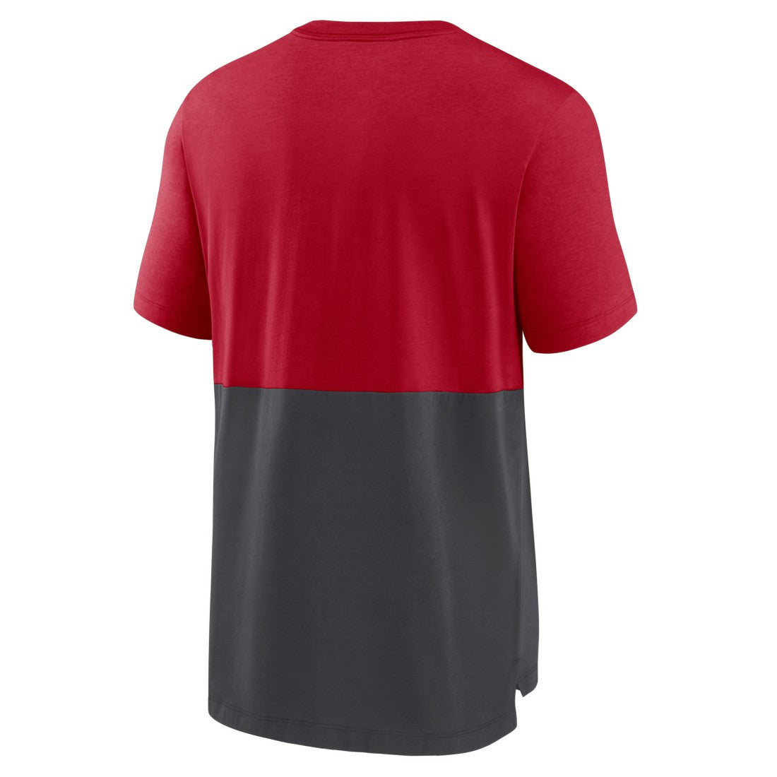 Tampa Bay Buccaneers Fan Gear Colorblock Tri-Blend T-Shirt - Red/Pewter | Nike sale