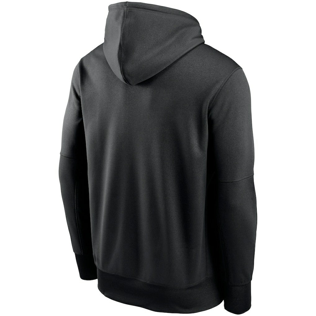 Arizona Cardinals Fan Gear Primary Logo Therma Performance Pullover Hoodie - Black | Nike on sale