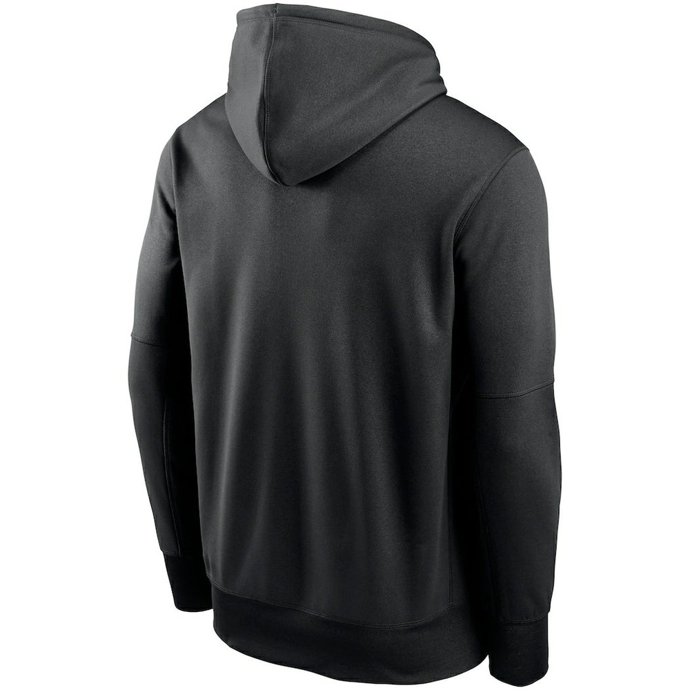 Arizona Cardinals Fan Gear Primary Logo Therma Performance Pullover Hoodie - Black | Nike on sale