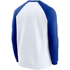 Dallas Cowboys Fan Gear Throwback Go Helmet Sweatshirt - White/Royal | Nike discount