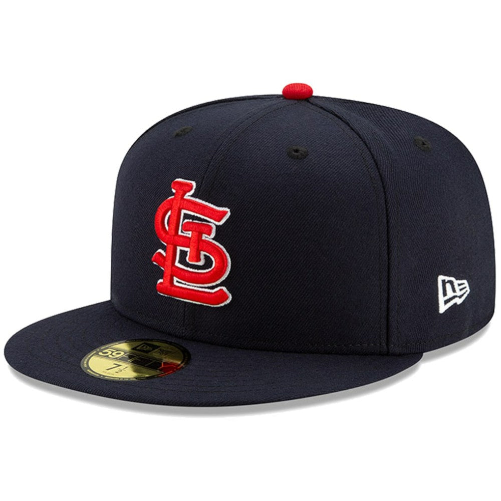 St. Louis Cardinals Alternate Authentic Collection On-Field 59FIFTY Fitted Hat - Navy | New Era