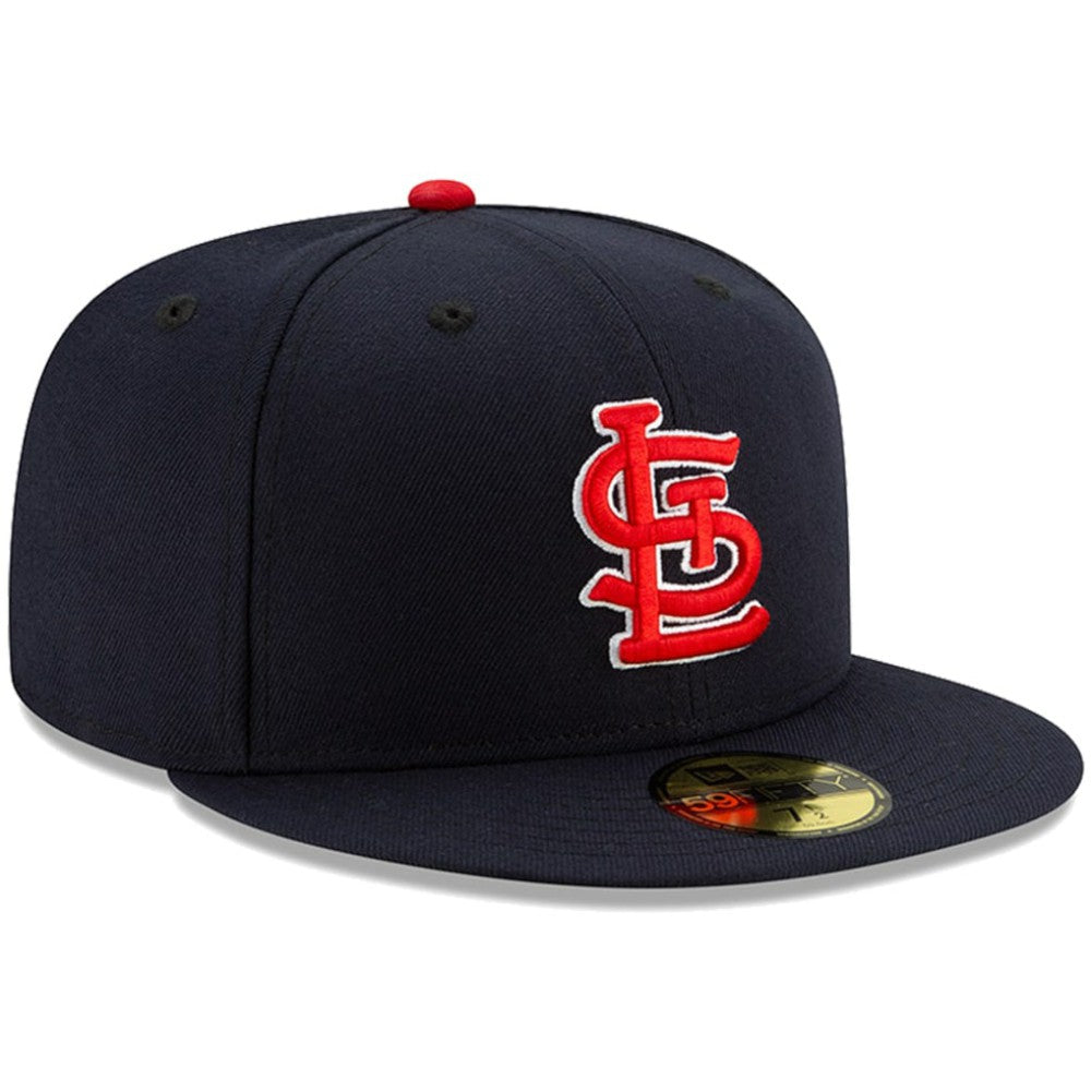 St. Louis Cardinals Alternate Authentic Collection On-Field 59FIFTY Fitted Hat - Navy | New Era