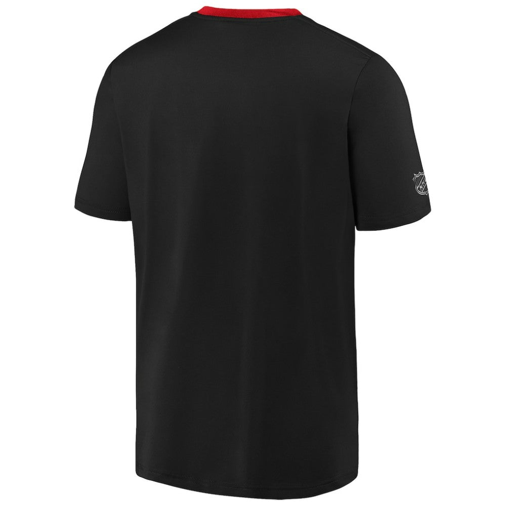 Ottawa Senators Fanatics Authentic Pro Locker Room Performance T-Shirt Black