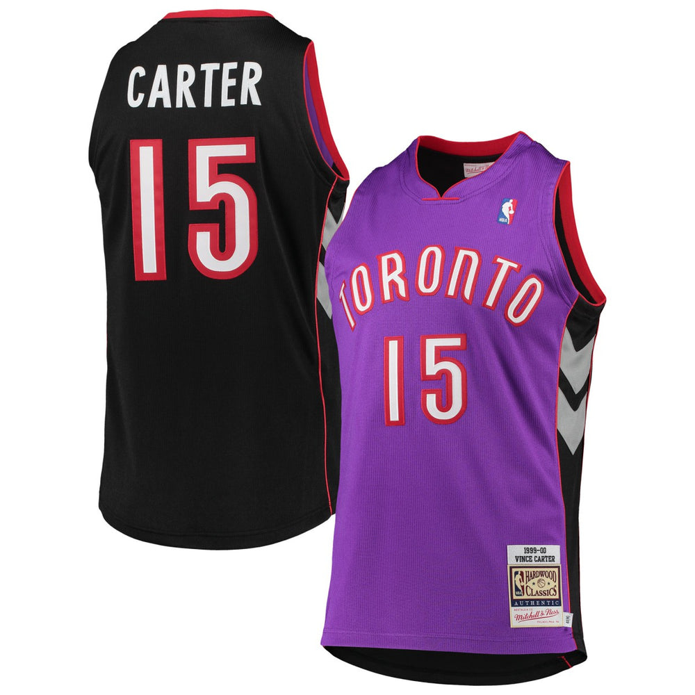 Vince Carter Toronto Raptors 1999/2000 Hardwood Classics Authentic Jersey - Purple | Mitchell & Ness cheap