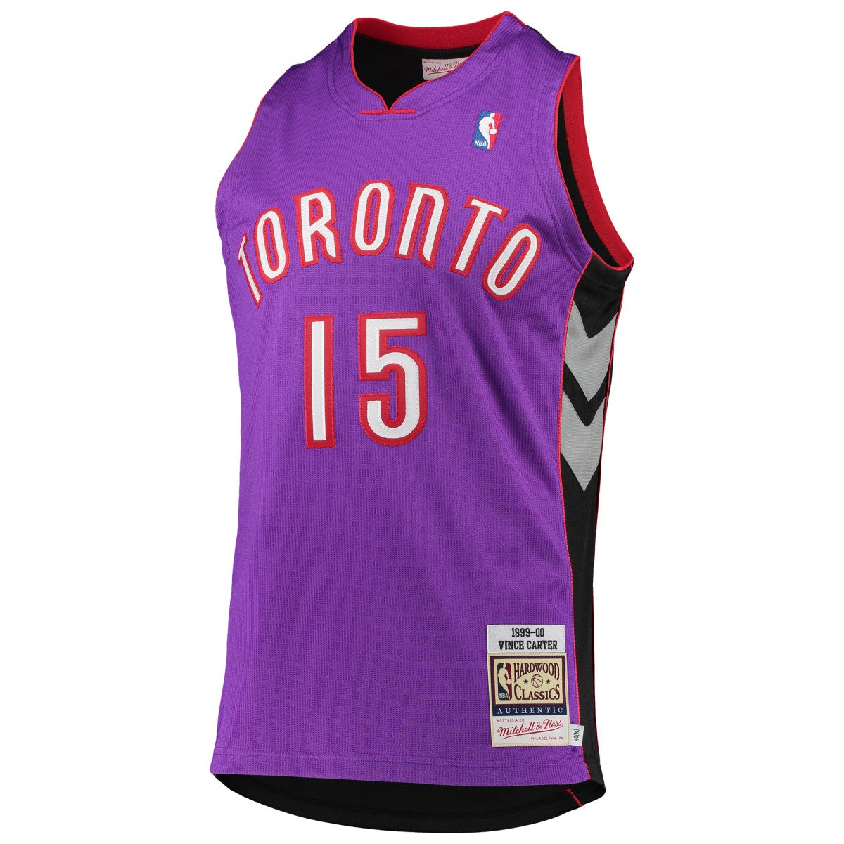 Vince Carter Toronto Raptors 1999/2000 Hardwood Classics Authentic Jersey - Purple | Mitchell & Ness cheap