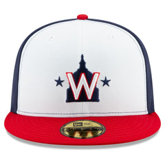 Washington Nationals Alternate 2 2020 Authentic Collection On-Field 59FIFTY Fitted Hat - White | New Era